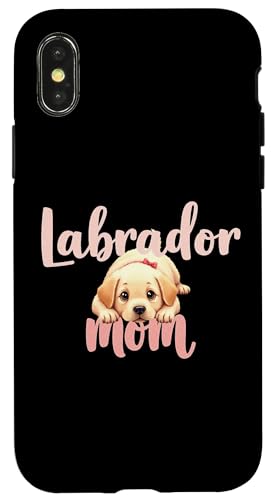 Labrador Mom Dog Lab Mama Süßer Welpe Hülle für iPhone X/XS Labrador Mom Dog Lab Mama Süßer Welpe Hülle für iPhone X/XS von Labrador Fun Designs