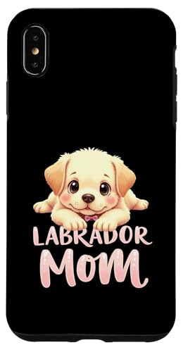 Labrador Mom Dog Lab Mama Süßer Welpe Hülle für iPhone XS Max von Labrador Fun Designs