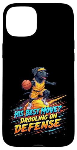Lustiges Basketball-Geschenk für Hundeliebhaber des schwarzen Labradors Hülle für iPhone 15 Plus Lustiges Basketball-Geschenk für Hundeliebhaber des schwarzen Labradors Hülle für iPhone 15 Plus von Labrador Fun Designs