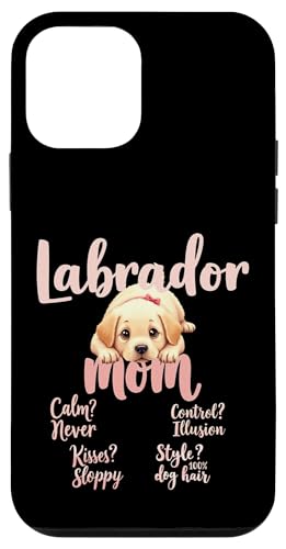 Lustiges Labrador-Zitat "Mom Dog Lab Mama" Hülle für iPhone 12 mini von Labrador Fun Designs