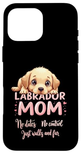 Lustiges Labrador-Zitat "Mom Dog Lab Mama" Hülle für iPhone 16 Pro Max Lustiges Labrador-Zitat "Mom Dog Lab Mama" Hülle für iPhone 16 Pro Max von Labrador Fun Designs