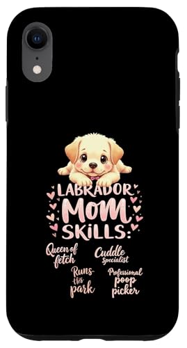 Lustiges Labrador-Zitat "Mom Dog Lab Mama" Hülle für iPhone XR Lustiges Labrador-Zitat "Mom Dog Lab Mama" Hülle für iPhone XR von Labrador Fun Designs