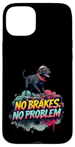 Lustiges Skateboard-Geschenk für Besitzer eines schwarzen Labradors Hülle für iPhone 15 Plus Lustiges Skateboard-Geschenk für Besitzer eines schwarzen Labradors Hülle für iPhone 15 Plus von Labrador Fun Designs
