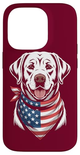 Amerikanischer Labrador Retriever USA Labrador Hülle für iPhone 14 Pro von Labrador Retriever Lover Gifts & Tees