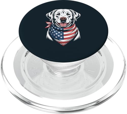 Amerikanischer Labrador Retriever USA Labrador PopSockets PopGrip für MagSafe Amerikanischer Labrador Retriever USA Labrador PopSockets PopGrip für MagSafe von Labrador Retriever Lover Gifts & Tees