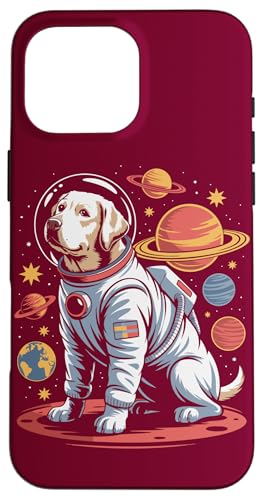 Astronaut Labrador Retriever Space Labrador Hülle für iPhone 16 Pro Max Astronaut Labrador Retriever Space Labrador Hülle für iPhone 16 Pro Max von Labrador Retriever Lover Gifts & Tees