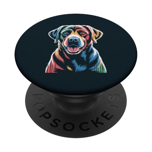 Bunter Labrador Retriever Art Labrador PopSockets Klebender PopGrip Bunter Labrador Retriever Art Labrador PopSockets Klebender PopGrip von Labrador Retriever Lover Gifts & Tees