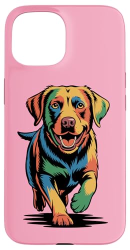 Bunter Labrador Retriever Hülle für iPhone 15 von Labrador Retriever Lover Gifts & Tees