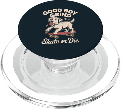 Eislaufen Labrador Retriever Skateboard Labrador PopSockets PopGrip für MagSafe Eislaufen Labrador Retriever Skateboard Labrador PopSockets PopGrip für MagSafe von Labrador Retriever Lover Gifts & Tees