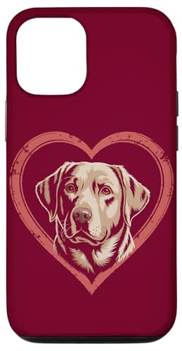 I Love Labrador Retrievers Herz Labrador Hülle für iPhone 12/12 Pro von Labrador Retriever Lover Gifts & Tees