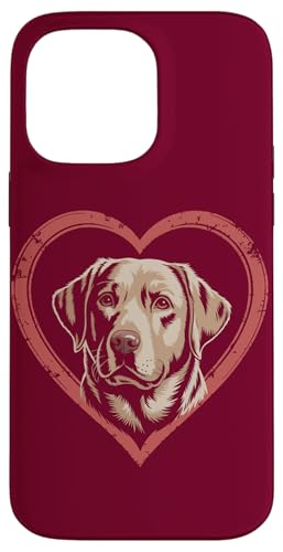 I Love Labrador Retrievers Herz Labrador Hülle für iPhone 14 Pro Max von Labrador Retriever Lover Gifts & Tees