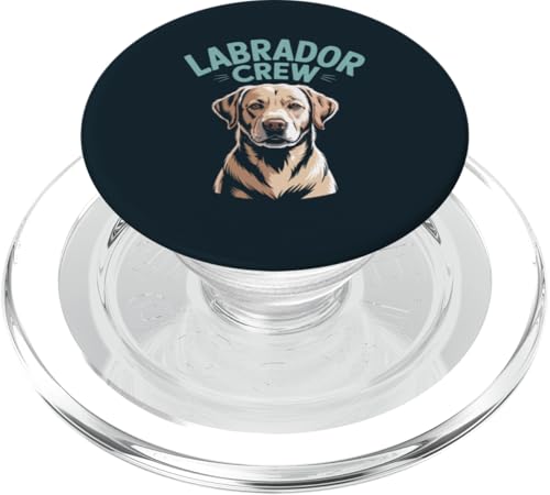Labrador-Crew PopSockets PopGrip für MagSafe Labrador-Crew PopSockets PopGrip für MagSafe von Labrador Retriever Lover Gifts & Tees