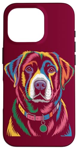 Labrador Retriever Art bunter Labrador Hülle für iPhone 16 Pro Labrador Retriever Art bunter Labrador Hülle für iPhone 16 Pro von Labrador Retriever Lover Gifts & Tees