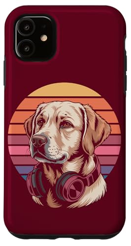Labrador Retriever Kopfhörer DJ Labrador Hülle für iPhone 11 Labrador Retriever Kopfhörer DJ Labrador Hülle für iPhone 11 von Labrador Retriever Lover Gifts & Tees