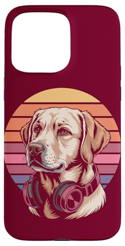 Labrador Retriever Kopfhörer DJ Labrador Hülle für iPhone 15 Pro Max Labrador Retriever Kopfhörer DJ Labrador Hülle für iPhone 15 Pro Max von Labrador Retriever Lover Gifts & Tees