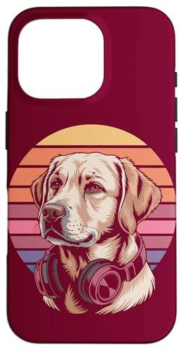 Labrador Retriever Kopfhörer DJ Labrador Hülle für iPhone 16 Pro Labrador Retriever Kopfhörer DJ Labrador Hülle für iPhone 16 Pro von Labrador Retriever Lover Gifts & Tees