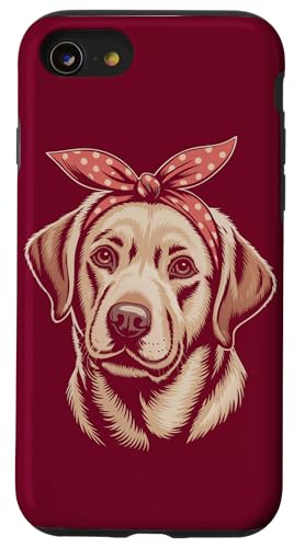 Labrador Retriever Mädchen Labrador Hülle für iPhone SE (2020) / 7 / 8 von Labrador Retriever Lover Gifts & Tees
