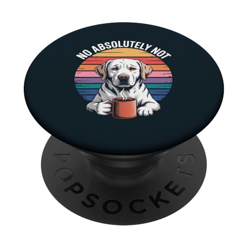 Labrador Retriever Office Grumpy Labrador PopSockets Klebender PopGrip Labrador Retriever Office Grumpy Labrador PopSockets Klebender PopGrip von Labrador Retriever Lover Gifts & Tees
