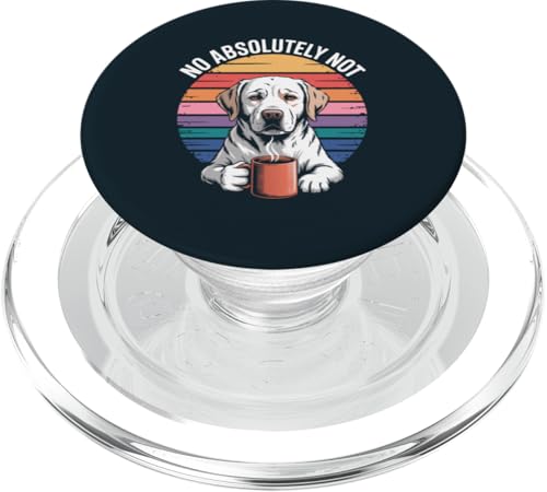 Labrador Retriever Office Grumpy Labrador PopSockets PopGrip für MagSafe Labrador Retriever Office Grumpy Labrador PopSockets PopGrip für MagSafe von Labrador Retriever Lover Gifts & Tees