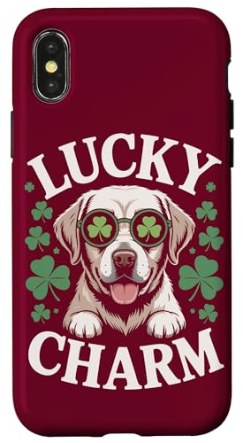 Labrador Retriever St. Patrick Labrador Hülle für iPhone X/XS Labrador Retriever St. Patrick Labrador Hülle für iPhone X/XS von Labrador Retriever Lover Gifts & Tees