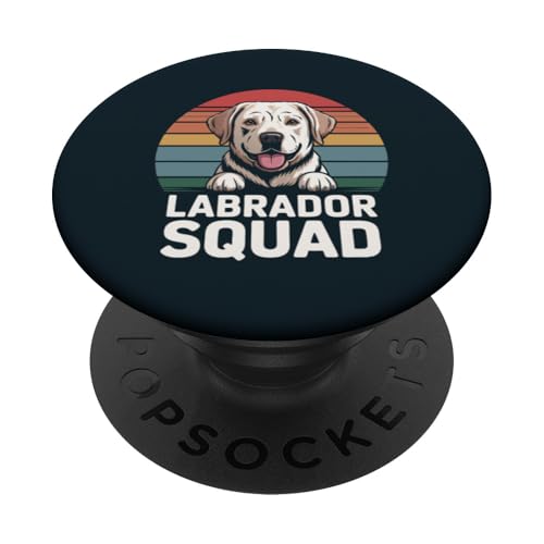 Labrador-Truppe PopSockets Klebender PopGrip Labrador-Truppe PopSockets Klebender PopGrip von Labrador Retriever Lover Gifts & Tees