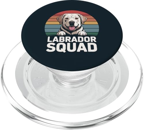 Labrador-Truppe PopSockets PopGrip für MagSafe Labrador-Truppe PopSockets PopGrip für MagSafe von Labrador Retriever Lover Gifts & Tees