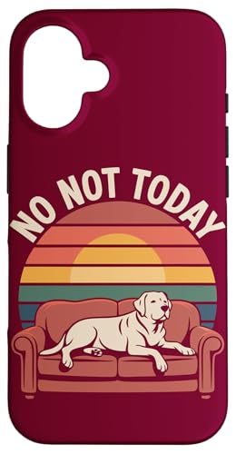 Lazy Labrador Retriever Heute nicht Labrador Hülle für iPhone 16 Lazy Labrador Retriever Heute nicht Labrador Hülle für iPhone 16 von Labrador Retriever Lover Gifts & Tees
