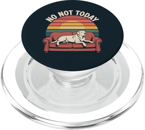 Lazy Labrador Retriever Heute nicht Labrador PopSockets PopGrip für MagSafe Lazy Labrador Retriever Heute nicht Labrador PopSockets PopGrip für MagSafe von Labrador Retriever Lover Gifts & Tees