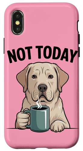 Lustiger Labrador Retriever Kollege Labrador Hülle für iPhone X/XS von Labrador Retriever Lover Gifts & Tees