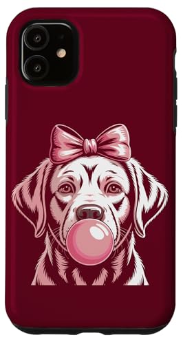 Rosa Bubblegum Labrador Retriever für Mädchen Labrador Hülle für iPhone 11 von Labrador Retriever Lover Gifts & Tees