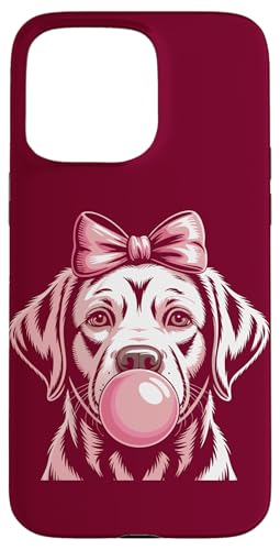 Rosa Bubblegum Labrador Retriever für Mädchen Labrador Hülle für iPhone 15 Pro Max Rosa Bubblegum Labrador Retriever für Mädchen Labrador Hülle für iPhone 15 Pro Max von Labrador Retriever Lover Gifts & Tees