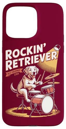 Schlagzeuger Labrador Retriever Schlagzeuger Labrador Hülle für iPhone 15 Pro Max Schlagzeuger Labrador Retriever Schlagzeuger Labrador Hülle für iPhone 15 Pro Max von Labrador Retriever Lover Gifts & Tees