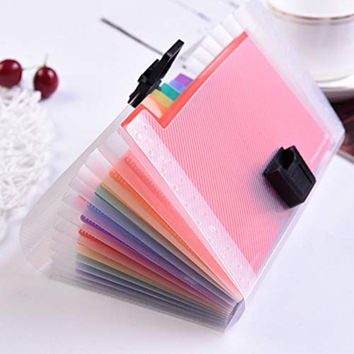 Fächermappe A6 Erweiterbare Kunststoff Ordnungsmappe Sortiermappe Dokumentenmappe Aktenordner Bunte Datei Ordner Schreibtisch Organizer mit Bunten Labeln Fächermappe A6 Erweiterbare Kunststoff Ordnungsmappe Sortiermappe Dokumentenmappe Aktenordner Bunte Datei Ordner Schreibtisch Organizer mit Bunten Labeln von Labstandard