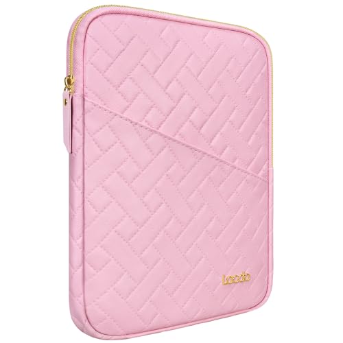 Lacdo Tablet Tasche Schutzhülle für 13 Zoll Neu iPad Air M3 M2 2025-2024, 13 Zoll iPad Pro M4 2024, 12.9 Zoll iPad Pro 6 5 4 3 2022-2018 mit Magic Keyboard und Smart Keyboard Folio, Sakura Rosa von Lacdo