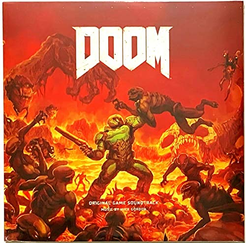 Doom (Original Game Soundtrack) - Limited Edition Red Translucent 2XLP Vinyl von Laced Records