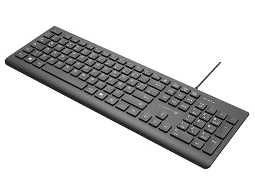 Lacerto® | Russisch-Deutsche Multimedia Tastatur, USB, Spritzwassergeschützt | Russian-German Wired USB Multimedia Keyboard, adapted for The Ukrainian Language | LUCER-DR514 von Lacerto