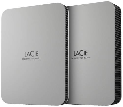 LaCie Mobile Drive 4000GB Externe Festplatte 6.35cm (2.5 Zoll) USB-C® USB 3.2 (Gen 1) Silber STLP40 von Lacie