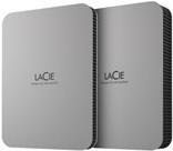 LaCie Mobile Drive STLR4000400 - Apple Exclusive - Festplatte - verschlüsselt - 4 TB - extern (tragbar) - USB 3.2 Gen 1 (USB-C Steckverbinder) - Self-Encrypting Drive (SED) - Space-grau - mit 3 Jahre Seagate Rescue Datenwiederherstellung von Lacie
