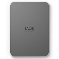 LaCie Mobile Drive Secure (2022) 5TB Externe Festplatte USB 3.2 Gen 1 Space Gray von LaCie GmbH