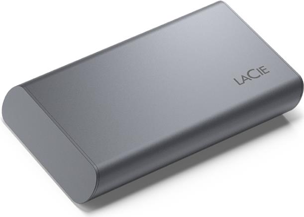 LaCie Mobile SSD Secure - 2 TB - USB Typ-C - 3.2 Gen 2 (3.1 Gen 2) - 1050 MB/s - Passwortschutz - Grau (STKH2000800) von Lacie