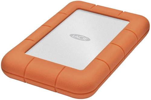 LaCie Rugged Mini 1TB Externe Festplatte 6.35cm (2.5 Zoll) USB 3.2 Gen 1 (USB 3.0) Silber, Orange 30 von Lacie