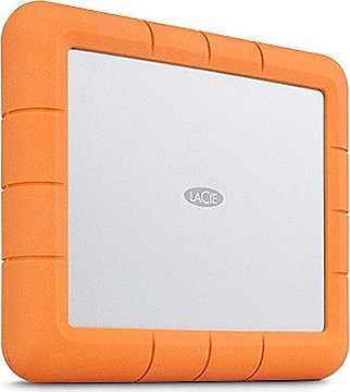 LaCie Rugged RAID Shuttle STHT8000800 - Festplatten-Array - 8 TB - 2 Schächte - HDD 4 TB x 2 - USB 3.1 (extern) - mit 3 years Rescue Data Recovery Service Plan von Lacie