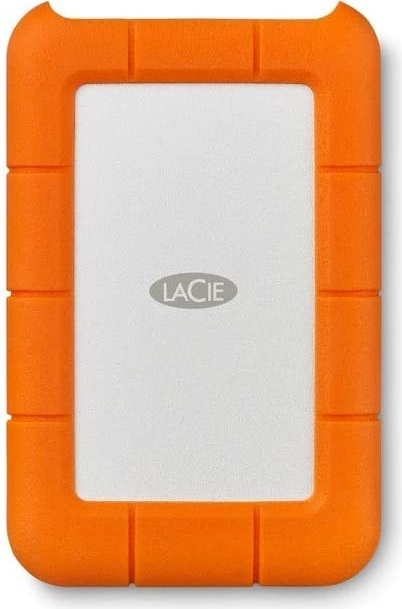 LaCie Rugged USB-C STFR5000800 - Festplatte - 5 TB - extern (tragbar) - USB 3.1 Gen 1 (USB-C Steckverbinder) - mit 2-jähriger Wartungsvertrag für Datenwiederherstellung von Lacie