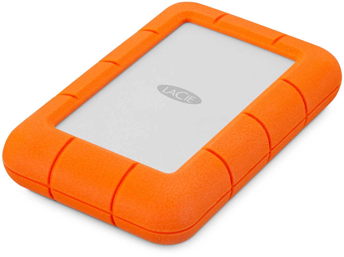 Rugged Mini USB 3.0 (5TB) Externe Festplatte solar orange von Lacie