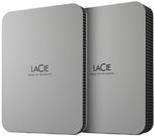 Seagate LaCie Mobile Drive HDD STLP5000400 - Festplatte - 5 TB - extern (tragbar) - USB 3.2 Gen 1 (USB-C Steckverbinder) - Moon Silver (STLP5000400) von Lacie