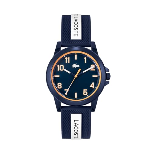 Lacoste Analog Quarzuhr für die Jugend Kollektion Rider mit Blaues Silikonarmband - 2020142 von Lacoste