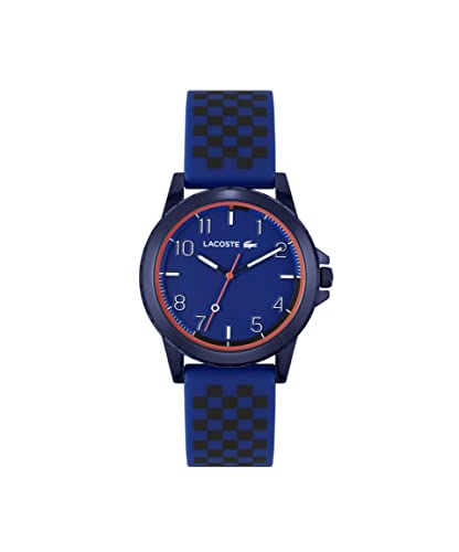 Lacoste Analog Quarzuhr Unisex mit Blaues Silikonarmband - 2020148 von Lacoste