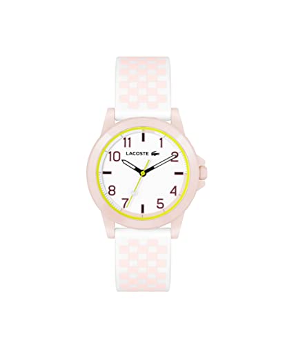 Lacoste Analog Quarzuhr Unisex für Jungen mit Silikonarmband von Lacoste