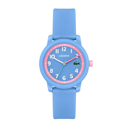 Lacoste Analog Quarzuhr für Kinder mit Blaues Silikonarmband - 2030041 von Lacoste