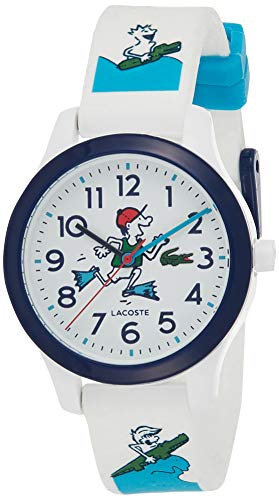 Lacoste Analog Quarzuhr für Kinder mit Weisses Silikonarmband - 2030029 von Lacoste